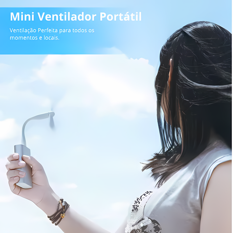 Mini Ventilador USB Portátil ZARDINNI